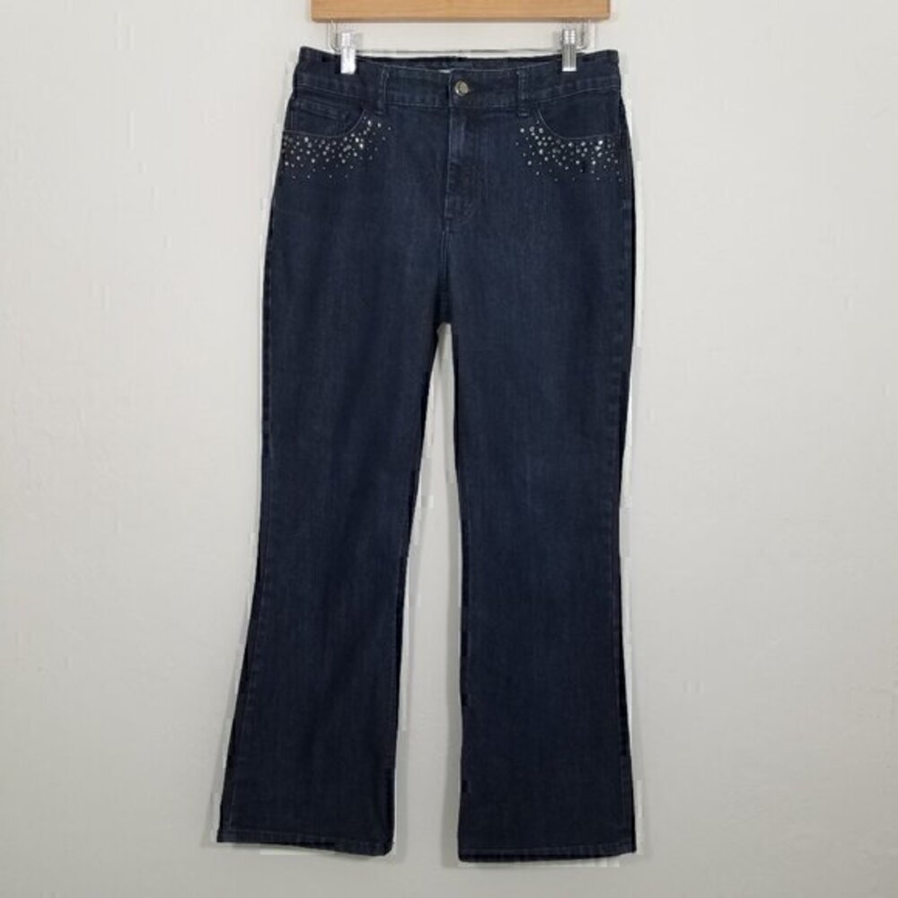 Chico's Platinum Jeans Blue Size 1 SHORT